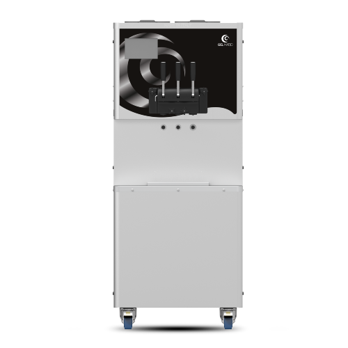 Vandkølet gulvsofticemaskine.